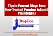 Tips to Prevent Clogs from Your Trusted Plumber in South Plainfield NJ