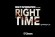 Marilyn Cox - Right Information at the Right Time