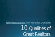 10 Qualities of Great Realtors