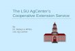 LSU AgCenter's Cooperative Extension Service
