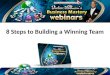 Victor Holman - 8 Steps To Building a Winning Team, How to Build a Successful Team