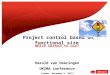 Project Control using functional size - which method to use?