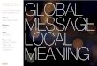 Global Message, Local Meaning - Bristol-Myers Squibb