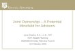 Jane Sharks -  Joint Ownership – A Potential Minefield for Advisors
