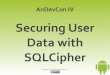 Securing User Data with SQLCipher