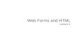 4-Web forms and html (lect 1) php