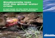 Biodiversity loss and the global water crisis - A fact book on the links between biodiversity and water security