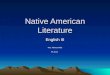 Native american literature