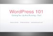 WordPress 101 wcmelb 2013