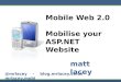Mobilise your ASP.NET website