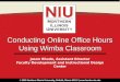 Conducting Online Office Hours Using Wimba Classroom