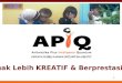 APIQ: Anak Lebih Kreatif dan Berprestasi dengan Matematika