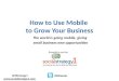 How to Use Mobile Apps to Grow Your Business