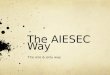 Aiesec Way