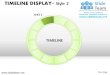 Timeline roadmap display design 2 powerpoint ppt templates