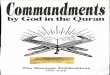 Commandments by God in the Quran