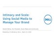 Dell - Intimacy and Scale in Social Media