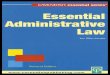 ESSENTIAL ADMINISTRATIVE LAW