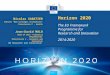 Horizon 2020  -  Nicolas Sabatier and Jean-David Malo - Israel, May 16th 2012
