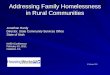 1.6: Addressing Family Homelessness in Rural Communities