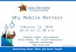 Why Mobile Matters - ASAE Technology Conference