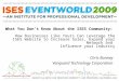 Vanguard Technology - ISES Event World Online Community Talk