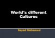 Worlds Cultures