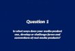 Media Evaluation Question 1 OCR
