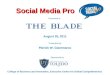 Toledo Blade Social Media Session One Aug25