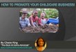 How to promote your childcare business