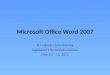 01 microsoft office word 2007 (introduction and parts)