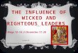 27 Old Testament The Influence of Wicked and Righteous Leaders 18 jul 2010