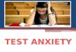 Test anxiety