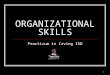 DCP Organizational Skills Irving ISD