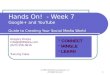 Social Media Experience - Week 7