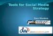 Tools for social media strategy