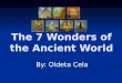 7 ancient wonders(good work)2