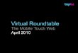 Taptu: Virtual Roundtable