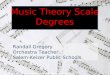 Music scale degrees gregory