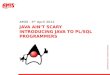Java ain't scary - introducing Java to PL/SQL Developers