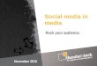 Social Media in Media - Society for News Design