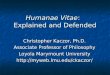 Humanae Vitae Explained And Defended