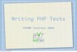 How to write PHPT tests