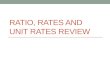 Ratio, rates and unit rates review   web