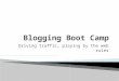 Blogging Boot Camp: Search Engine Optimization