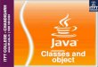 ITFT-Classes and object in java