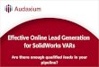 Effective Online Lead Generation for SolidWorks VARs