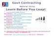 Government Contracting - Access To Capital
