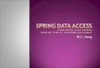 Spring data access