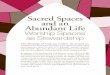 Sacred Spaces and an Abudant Life - Presbyterian Church